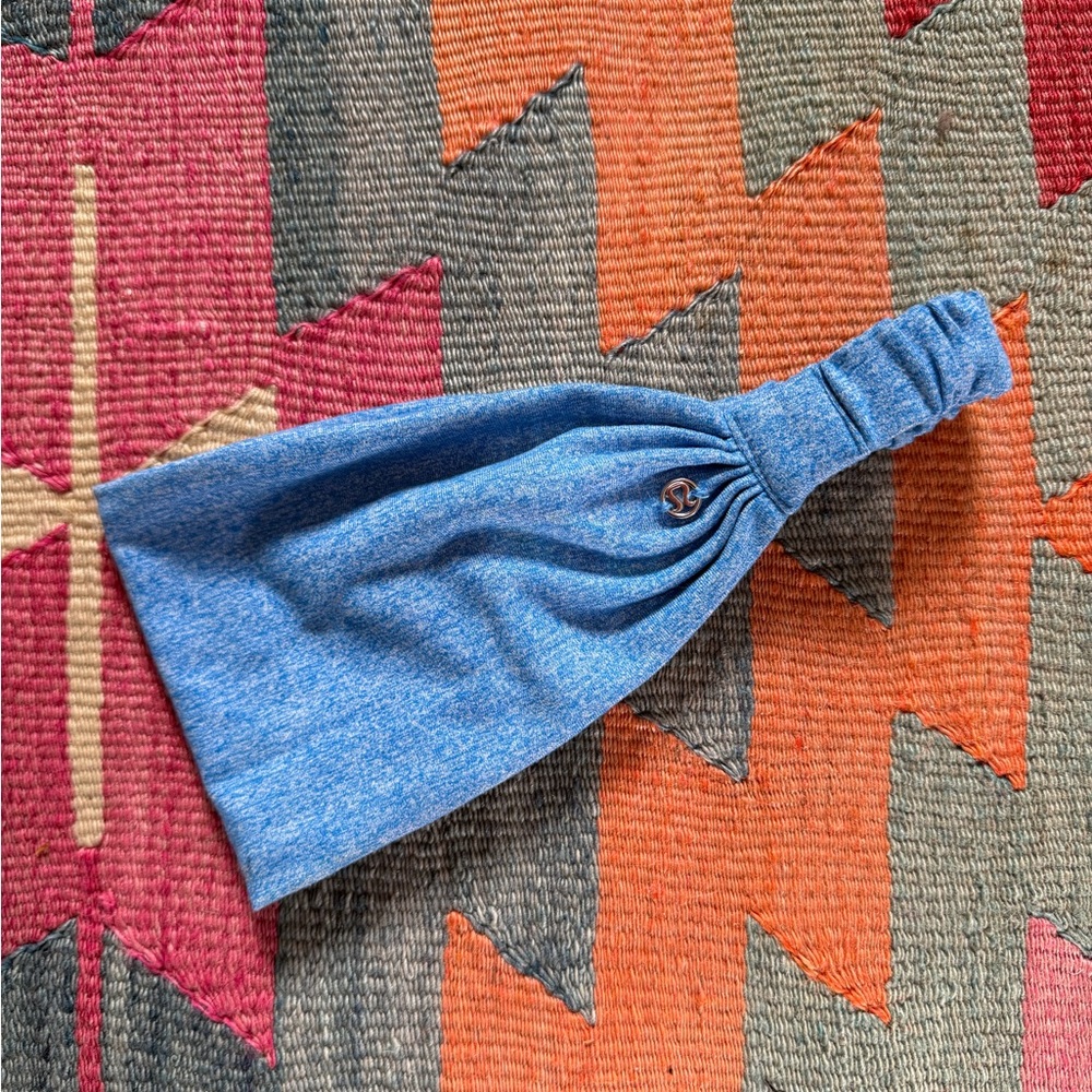 Lululemon Bang Buster Headband - Heathered Blue